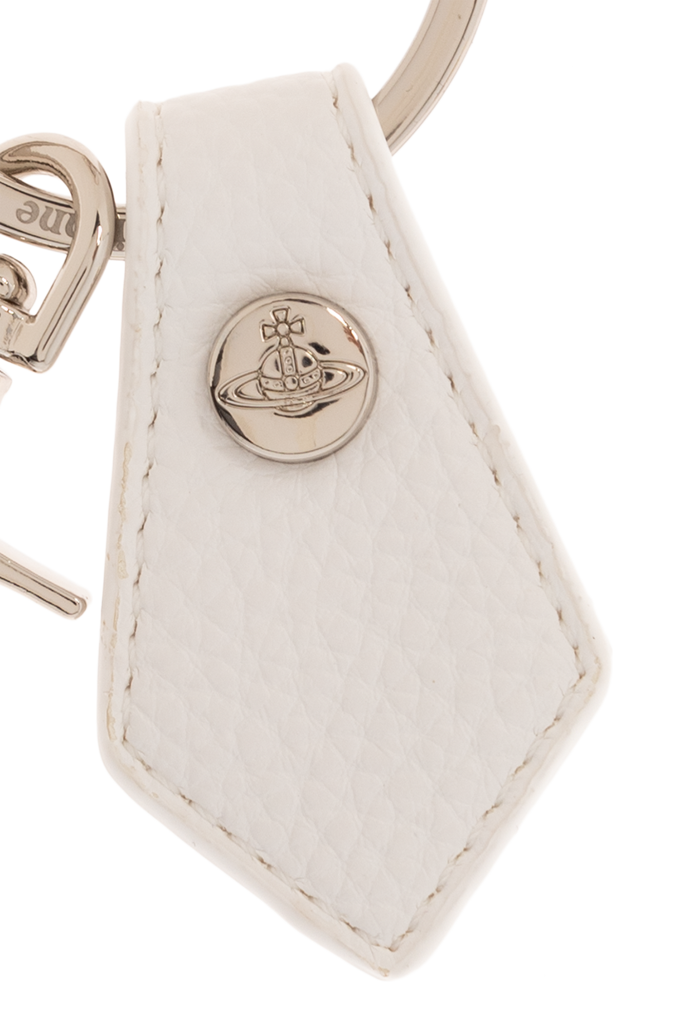 Silver Logo keyring Vivienne Westwood - SchaferandweinerShops VG